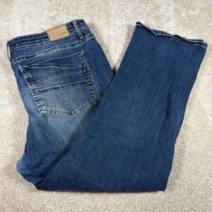 BKE Gabby Curvy Fit Tailored Bootcut Jeans Women 34 X 29.5 (FITS 37 X 28.5) READ